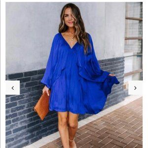 Baby Doll Blue Dress
